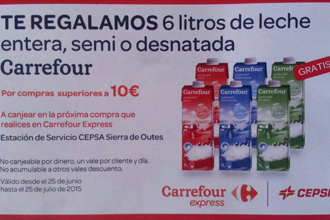 Denuncian que a campaña de Carrefour/Cepsa é un insulto aos gandeiros