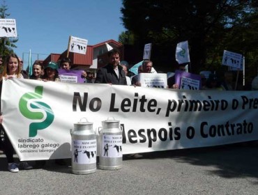 O Sindicato Labrego pídelle á Xunta “medidas concretas contra as industrias que lideran a baixada de prezos do leite”