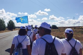 Gandeiros de Castilla inician a Marcha Branca a Madrid