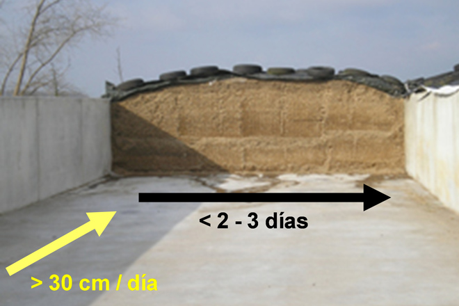 Consejos para el ensilado del maíz (III): como reducir el deterioro del silo