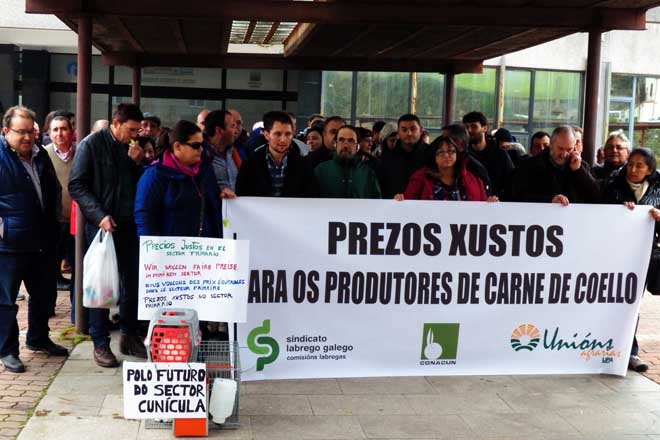 Principio de acuerdo entre productores de conejo y mataderos en Intercun