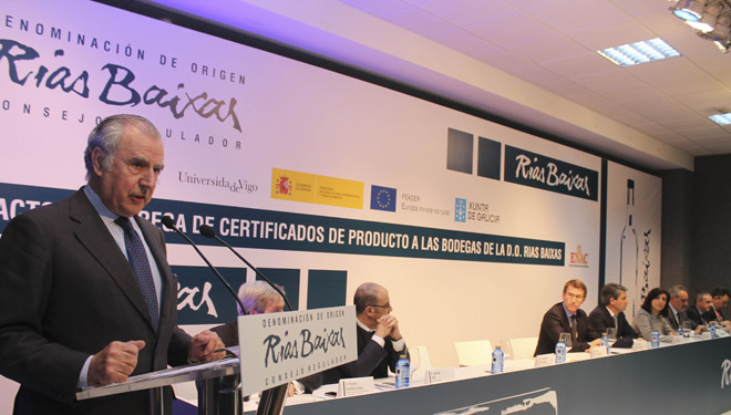 170 adegas de Rías Baixas reciben a certificación ENAC