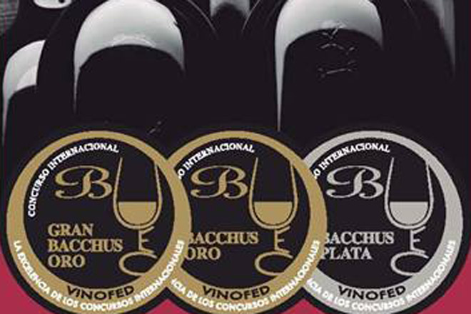 44 viños galegos premiados nos Bacchus 2017