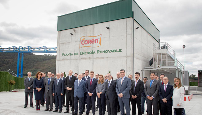 Coren pone en marcha la Planta Energética de Biomasa Ganadera