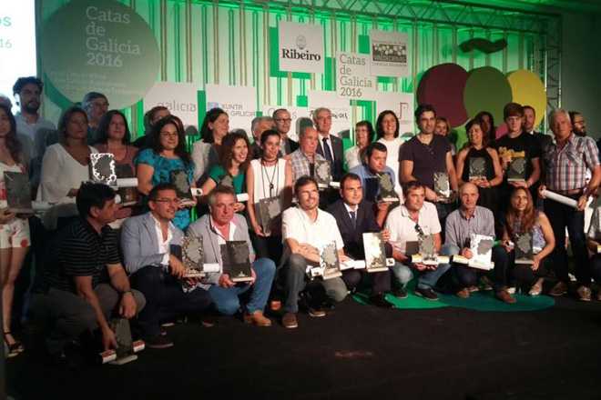 Premiados nas Catas de Viños e Augardentes de Galicia 2016