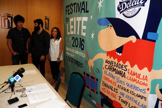 Deleite organiza en Santiago o primeiro  Festival do Leite