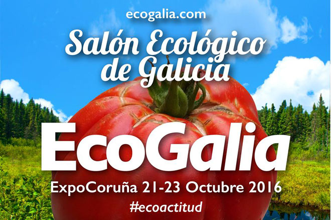 Ecogalia exporá este fin de semana na Coruña o último en produtos bio e ecolóxicos