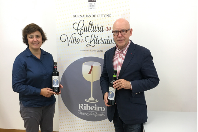 La DO. Ribeiro organiza las jornadas: Cultura del vino y literatura