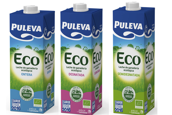 Puleva Eco prevé incrementar nun 50% o envasado de leite ecolóxico galego no próximos cinco anos
