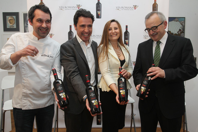 Vía Romana presenta el primer vino gallego con certificado de vegano