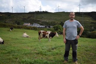 David Arnoso: un gandeiro de leite que soubo tirar o máximo proveito da montaña