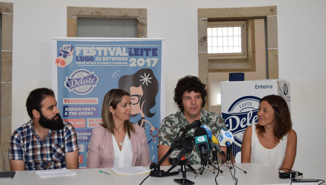 El día 23 se celebrará en Lugo el Festival do Leite