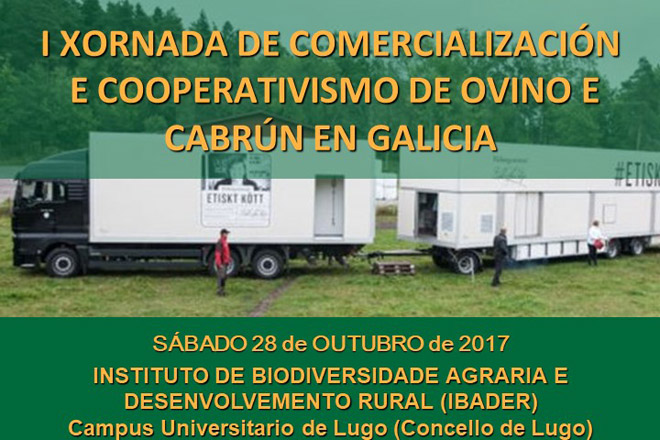 Lugo acoge este sábado una jornada sobre comercialización y cooperativismo de ovino y caprino