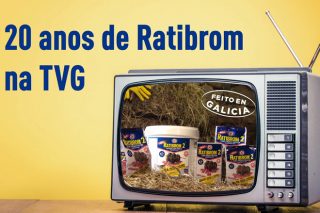 O anuncio de Ratibrom, un clásico da publicidade en Galicia que cumpre 20 anos