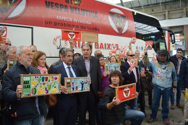 Crónica de la marcha Stop Velutina de Santiago a Bilbao para exigir soluciones a la administración