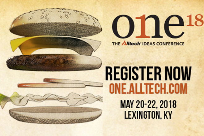 ONE: The Alltech Ideas Conference  ofrecerá una perspectiva global al sector del vacuno de carne