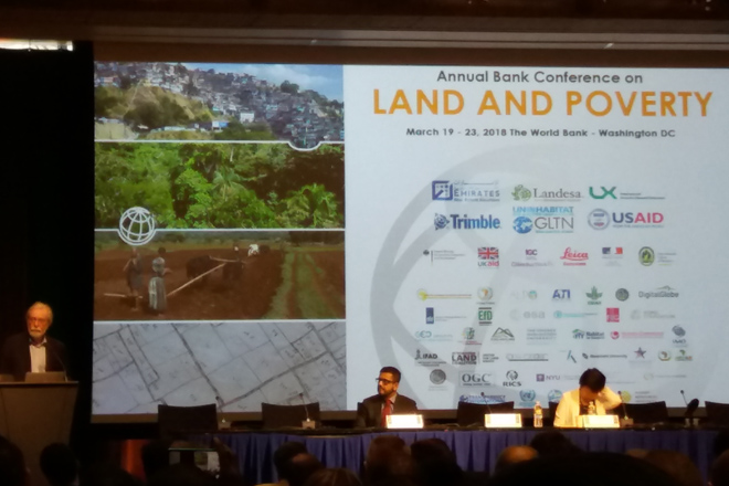 Leccións para Galicia nas conferencias Land & Poverty do Banco Mundial