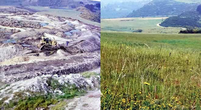 Restauración de solos degradados con abono orgánico, un exemplo de éxito