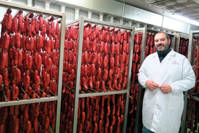 “En calidade os embutidos ou o xamón de Porco Celta están por riba de moitos ibéricos”