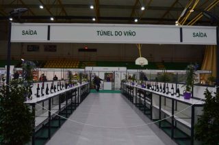 Túnel do viño da DO Monterrei na feira Agro + Verín