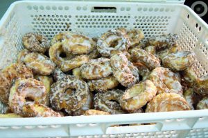 Rosquiñas como as que se venden nas romerías en Galicia