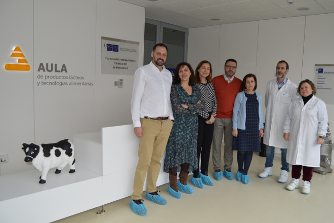 Leche Río colabora co Campus de Lugo para desenvolver lácteos funcionais