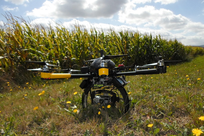 Jornadas en Monforte sobre las posibilidades que ofrecen los drones en la agricultura