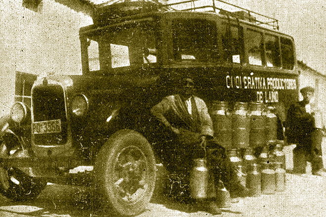 Cooperativa de Productos de Laíño (Dodro) en 1935