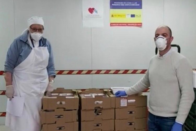 AgroCantabria dona alimentos para ayudar a los colectivos más vulnerables frente al coronavirus