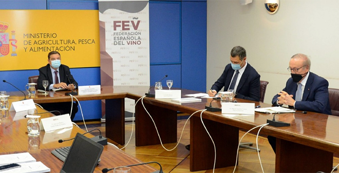 La Asamblea General de la Federación Española del Vino se cerró con un encuentro virtual sobre la situación actual del sector y las perspectivas futuras a corto y largo plazo
