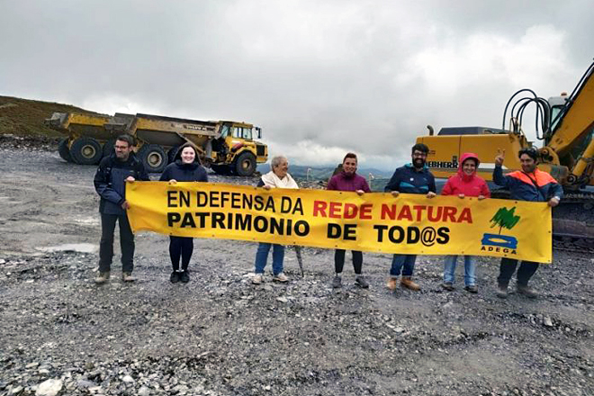 O movemento ecoloxista concentrouse nos últimos meses en contra do parque eólico do Monte Oribio, entre Samos e Triacastela, igual que nos anos 90 o fixera no Xistral