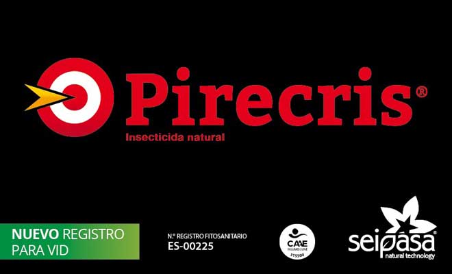 O bioinsecticida Pirecris de Seipasa, agora contra o mosquito verde e outros cicadélidos en vide