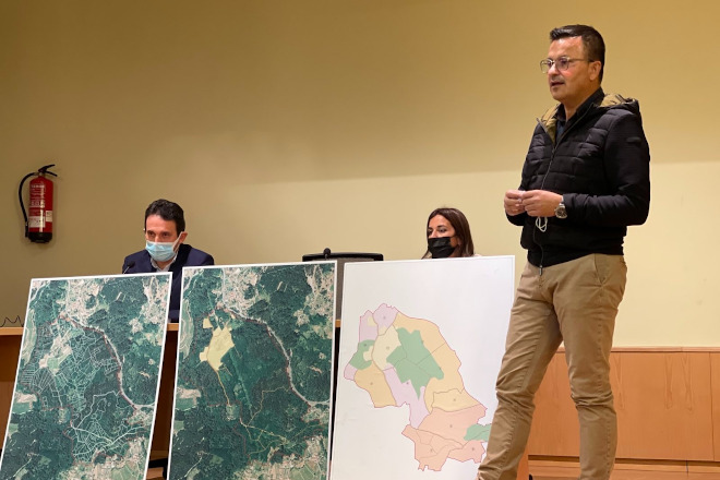 Medio Rural recuperará do abandono 45 hectáreas no concello pontevedrés de Crecente para dedicalas a viñedo