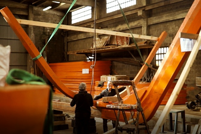 Construción naval en madeira para impulsar unha industria forestal sustentable