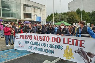 ‘Funeral’ en Lugo polo sector lácteo