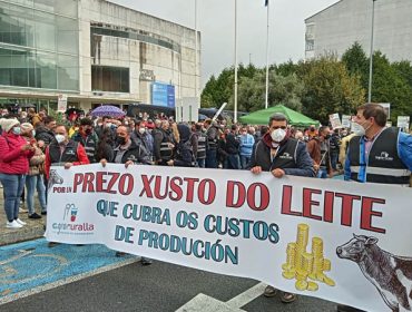 ‘Funeral’ en Lugo polo sector lácteo