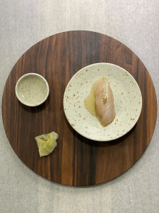 Esta é unha das propostas de presentación culinaria co sake Asuque.