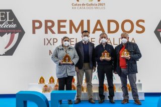 Premiados nas Catas de queixos e meles de Galicia 2021