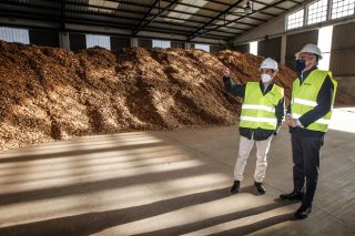 Biegal, nova planta de estelado de biomasa en Mondoñedo