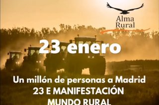 Manifestación este domingo en Madrid en defensa da actividade agrogandeira no medio rural