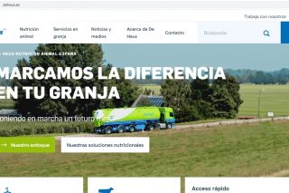 De Heus España lanza a súa nova web, máis próxima aos gandeiros