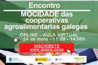 Encontro online este martes da Mocidade das Cooperativas Agroalimentarias galegas