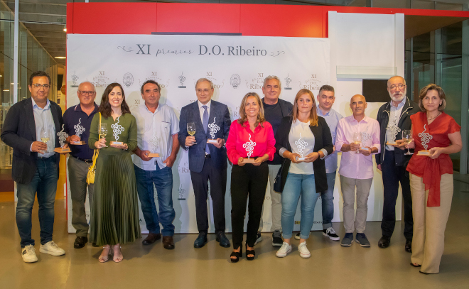 Galardonados en los Premios DO. Ribeiro 2022