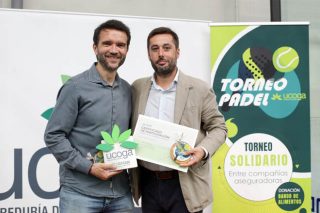 Ucoga organizou o seu primeiro torneo solidario de pádel