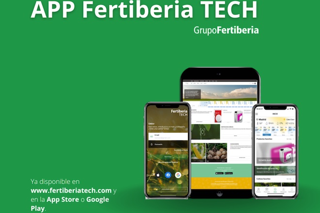 Fertiberia TECH lanza unha nova aplicación para darlle aos agricultores as mellores recomendacións de fertilización