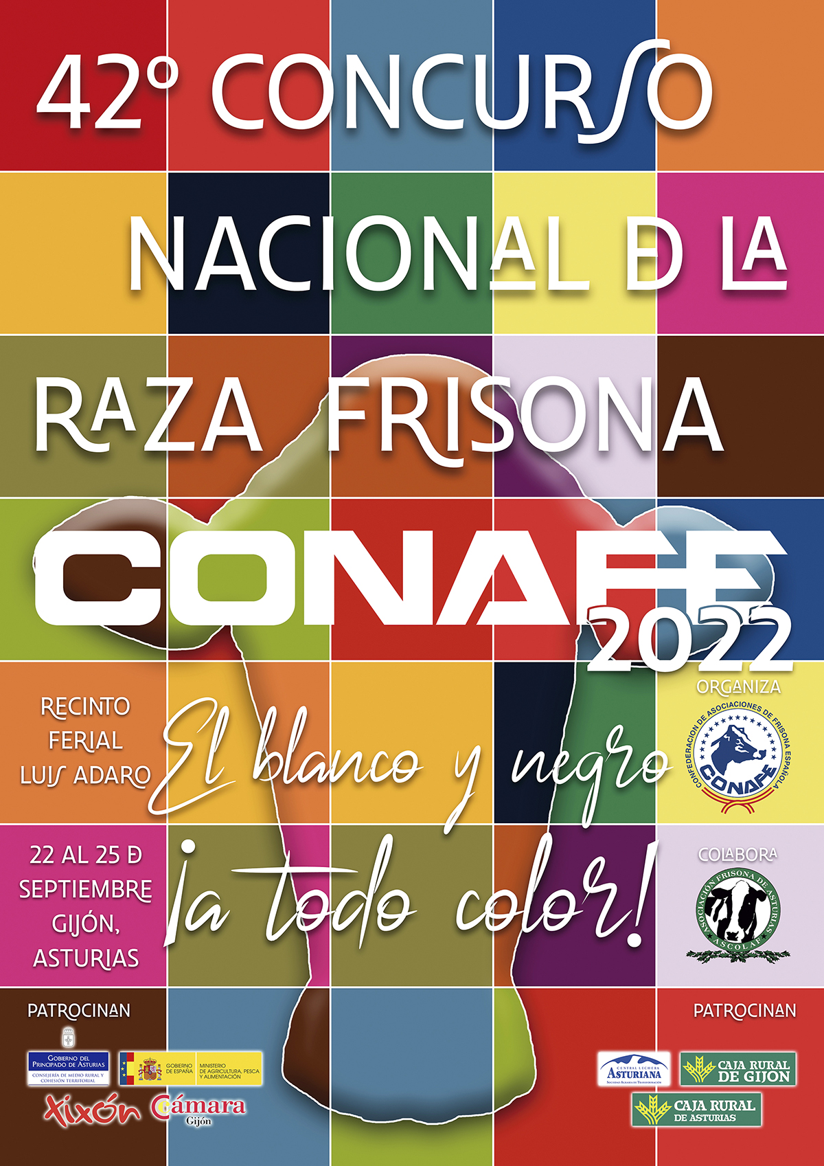 CARTEL CONCURSO NACIONAL RAZA FRISONA CONAFE 2022