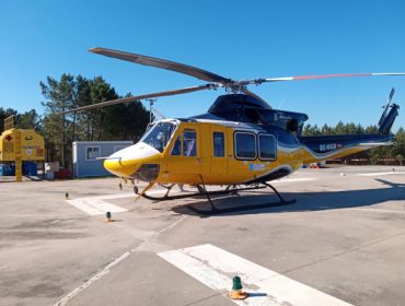 A Xunta destina 13,4 millóns de euros a contratar 8 helicópteros contra incendios ata o ano 2026