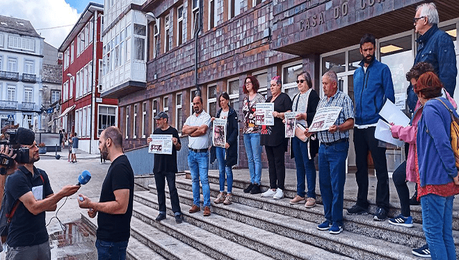 Concentración en Vilalba para protestar polos baixos prezos da carne de vacún