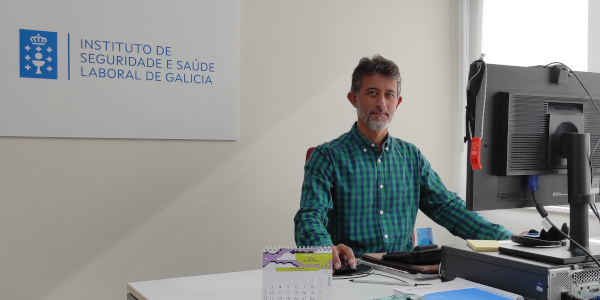 Alberto Conde Bóveda, técnico del Instituto de Seguridad y Salud Laboral de Galicia (ISSGA)