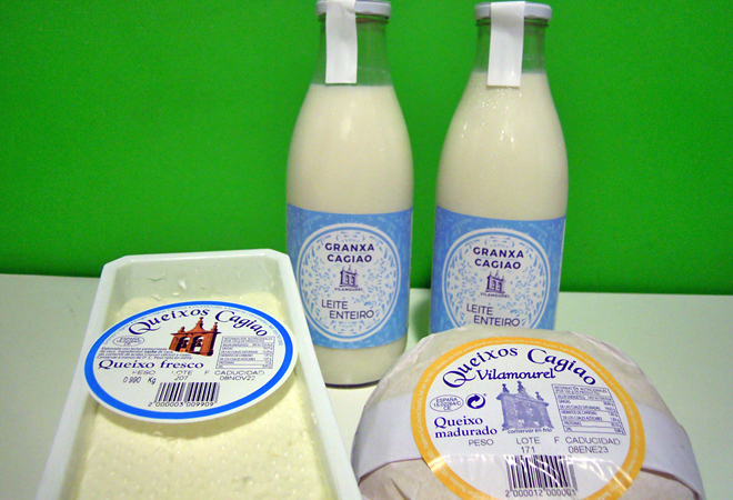GRANXA CAGIAO (Paderne) leite e queixo
